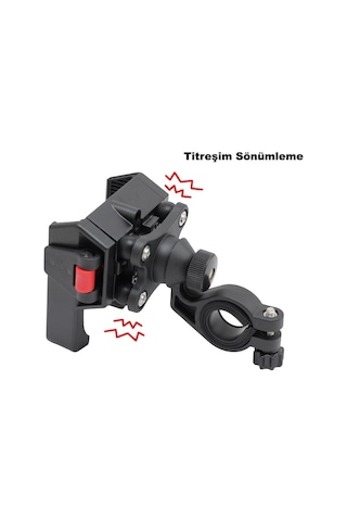 Impact Puck Bisiklet/scooter Telefon Tutucu Titreşim Sönümleyici Özellikli Çok Renkli