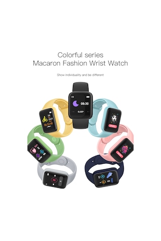 Tenfowee Lt716 Spor Akıllı Saat: Kalp Atımı Ve Oksijen Seviyesi İzleme, Çoklu Spor Modları, Bluetooth 4.0, Usb Şarjlı, 1.44 İnç Ekran, Sarı