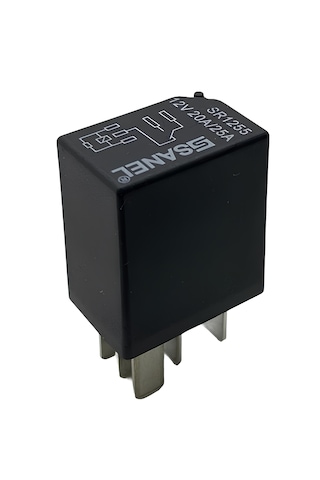 Mikro Röle 12v 25-20a 5 Uçlu 30-87-87a-86-85 Sanel Mikro Röle 5 F
