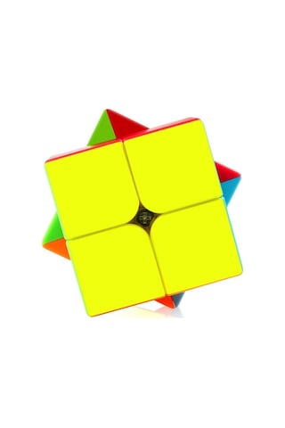 2x2 Qy Speed Zeka Küpü Stickersız Akıl Küpü Rübik Küp