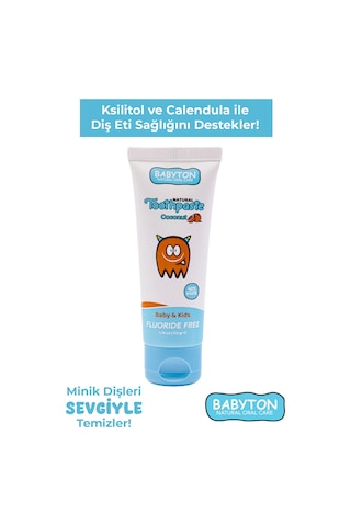 Set Hindistan Cevizi Diş Macunu - Silikon Diş Fırçası Tam Koruma