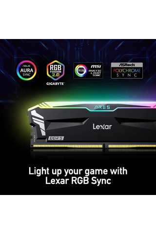 Lexar Ares LD5U16G72C34LA-RGD RGB 32 GB (2x16) DDR5 7200 MHz CL34 Ram