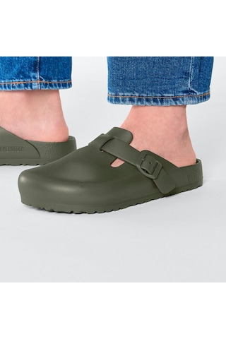 Birkenstock Boston Eva Kadın Terlik 1026238 Haki