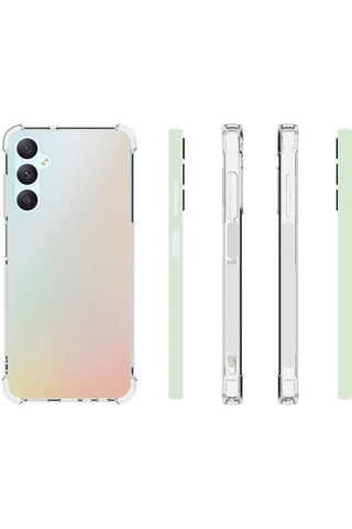 Goocamp Galaxy Uyumlu A05s Kılıf Nitro Anti Shock Silikon - Renksiz Renksiz