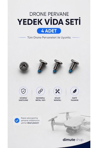 Drone Yedek Vida 4adet