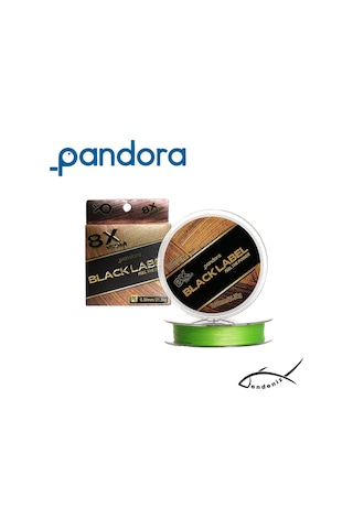 Pandora 8x Label 150m Green İp Misina 0.08Mm
