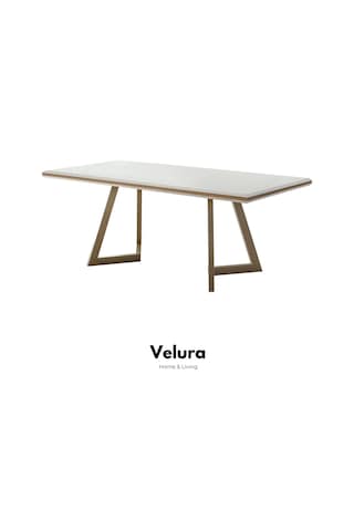 Valore Yemek Masası + 2 Sandalye Beyaz
