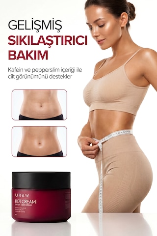 Uraw Sıkılaştırıcı Ve İnceltici Krem Hot Cream 150 ML