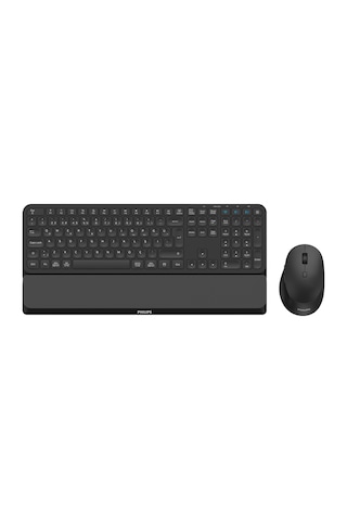 Philips SPT6607 Kablosuz Türkçe Q Klavye & Mouse Set