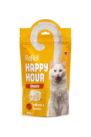 Buradabulabilirsin Reflex Happy Hour Kedi Ödülü 60gr Karışık - 20 Adet Bbz