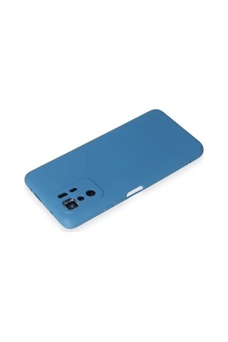 Newface Xiaomi Poco X3 Gt Kılıf Nano İçi Kadife Silikon - Mavi