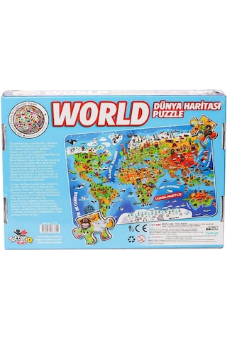 7375 Dünya Kültür Haritası Puzzle -totteriq