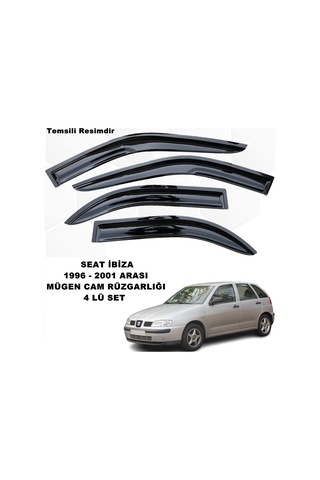 Seat İbiza Mügen Cam Rüzgarlığı 1996-2001 Arası 4 Lü Set - caraks