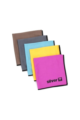 Silver Home Premium Mikrofiber Cam Bezi 5'li 40 x 40 CM