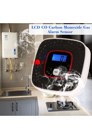 Lemestar Akıllı Sesli Uyarılı Karbonmonoksit Dedektörü - Elektrokimyasal Sensörlü, Pil İle Çalışan Piller Dahil Değil