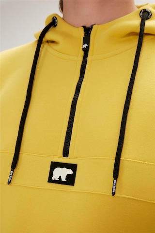 Bad Bear 19.02.27.027-c119 Defence Half-zip Erkek Sweatshirt Sarı