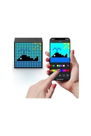 Divoom Timebox Evo Uyarlanabilir Piksel Ekranlı Bluetooth Hoparlör-led Dekor
