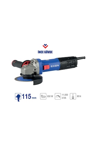Exen Epa 855 Elektrikli Avuç Taşlama 115mm 850w