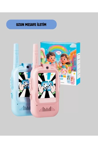 Uzun Menzilli Video Walkie Talkie Eğitici Ve Eğlenceli Oyuncak 27526353