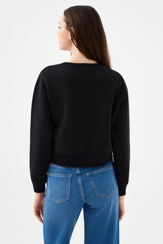 Loft Siyah Kadın Sweatshirt Lf2041105 Siyah