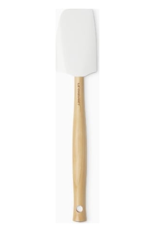 Le Creuset Craft Orta Boy Lüks Silikon Spatula Beyaz