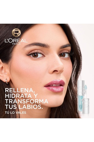 L'oreal Cosmetics Plump Ambition Hyaluron Lip Oil Ph Dudak Parlatıcısı - 113 Icy Blue Diğer
