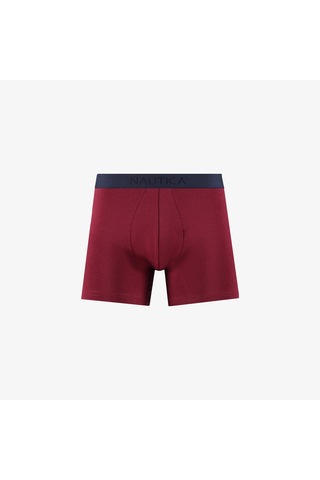Nautica Erkek Lacivert Standart Fit 3'lü Boxer Düz X55005t Lacivert