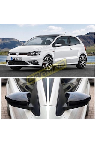 Vw Polo Batman Yarasa Ayna Kapağı Piano Black 2010-2017