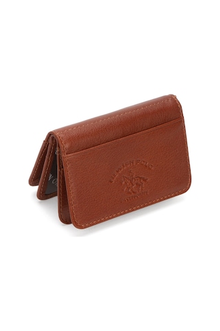 Newish Polo Hakiki Deri Kartlık Ve Cüzdan - New082 Taba