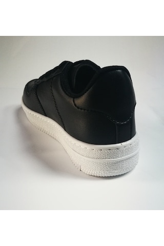 Aır Bağcıklı Termo Taban Unısex Spor Sneaker Siyah