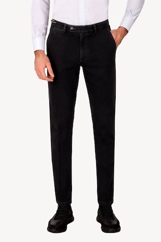 Ysf Erkek Koyu Lacivert Regular Fit Düz Pantolon