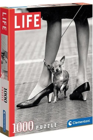 Life Chihuaua 1000 Parça Puzzle 39634 (Clementoni)