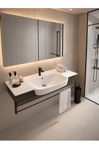 Kaya Lavabo Dolabı 100 Cm Cabana