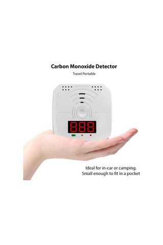 Reedark Co Alarm Cihazı 3'lü Paket - Elektrokimyasal Sensör, Lcd Göstergesi, Sesli Ve Işık Alarmı, Ev Ve Seyahat İçin Uygun Pil Dahil Değil Wj-co998