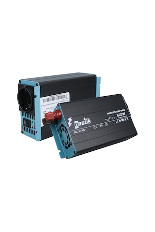 Orbus Orb600m Dc 12v 220v Ac 600w 1200w Modified Sinus Sine Wave Inverter