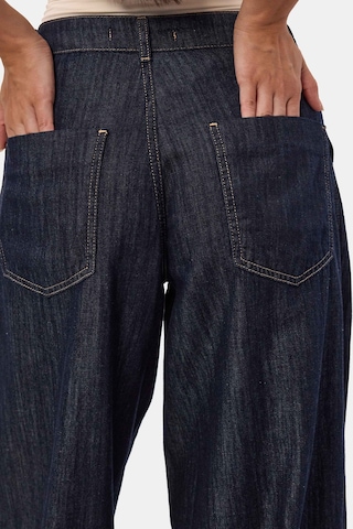 it's basic Kadın İndigo Selvedge 7s6-50 Balon Jogger Fit Denim Jean