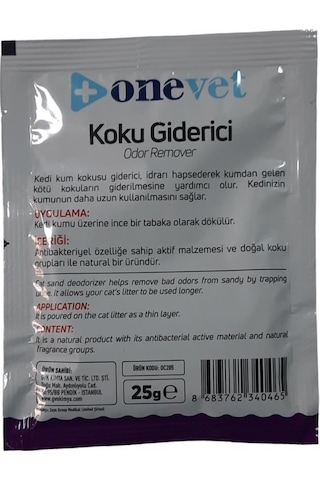 Onevet Kedi Kum Kokusu Giderici Lavanta Kokulu 25 Gr