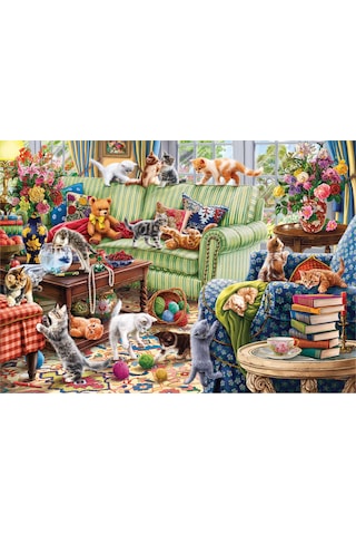 Anatolian 1500 Parçalık Puzzle - Salondaki Yaramazlar 4575