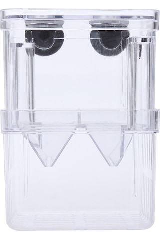 Xindoker Büyük Boy Şeffaf Balık Yavruları Koruma Kutusu - Çok Amaçlı Akvaryum İzolasyon Kutusu