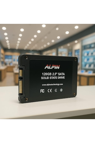 Alpin 120 GB Ssd 10 Lu PAKET 2.5" 120 GB Sata 3 Ssd