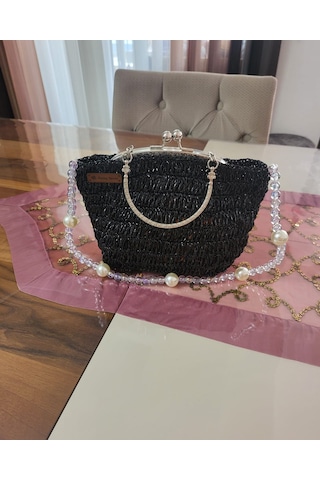 Eflin Askılı Çanta Siyah