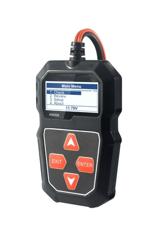 Konnweı Kw208 12v Araç Akü Yükü Test Cihazı Profesyonel K16945