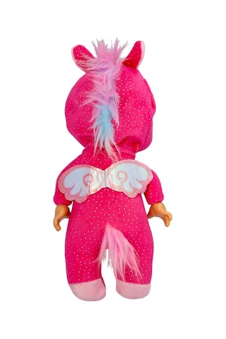 Cry Babies Ağlayan Yumuş Bebek Cyb76000 Koyu Pembe Tulumlu Hannah