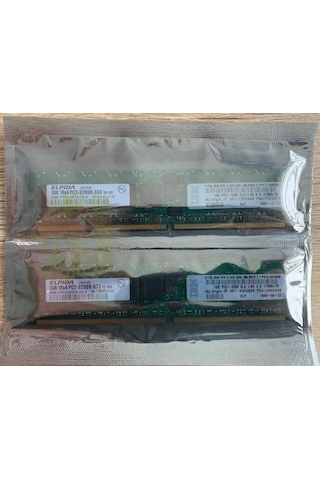 IBM 2Gb Pc2-3200 1.8V Ecc Memory Kit (2X1Gb) (Elpıda)