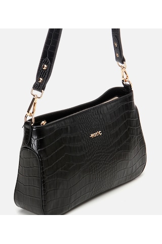 Hotiç Kadın Deri Siyah Omuz Çantası 03cah293410a100 Siyah