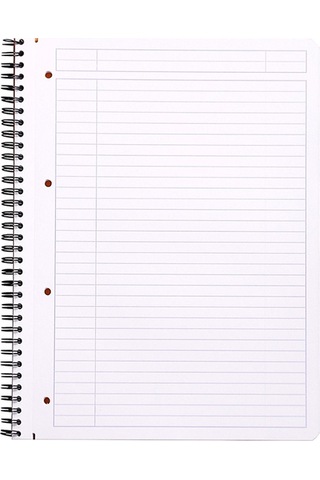 Rhodia Çizgili Defter Siyah Rd   193109 Siyah