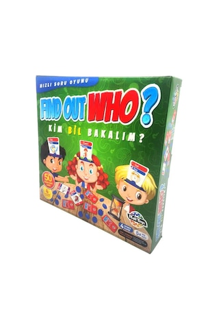 MoliToys Kim Bil Bakalım Bilgi Ve Zeka Oyunu(Find Out Who)