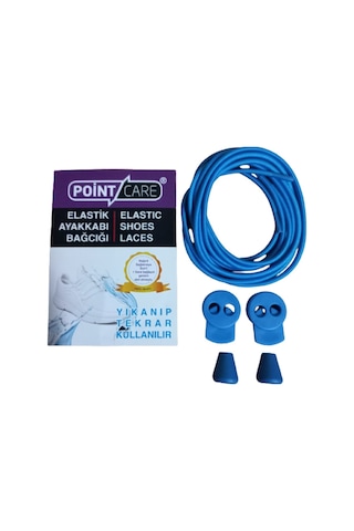 Point Care Akıllı Kilitli Elastik Ayakkabı Bağcık 100 Cm