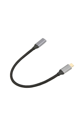 Springsun Usb-c Gen 2 Uzantı Kablosu Erkek-bay - 100w Şarj, 10gbps Veri, 4k 60hz Video, E-marker Çipi, 0.25m Nilon, Alüminyum