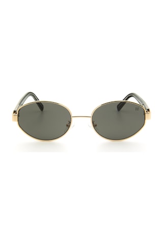 Hermod Ly2347-c1 56 Unisex Güneş Gözlüğü Altın